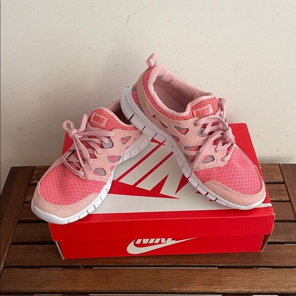 Nike Free Run 2 (GS)Pink Big Kid 7Y/Women Size 8.5(DQ4712-600) - Picture 3 of 13